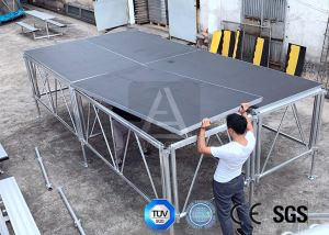 Алуминиева платформа за сглобяване с регулируема височина